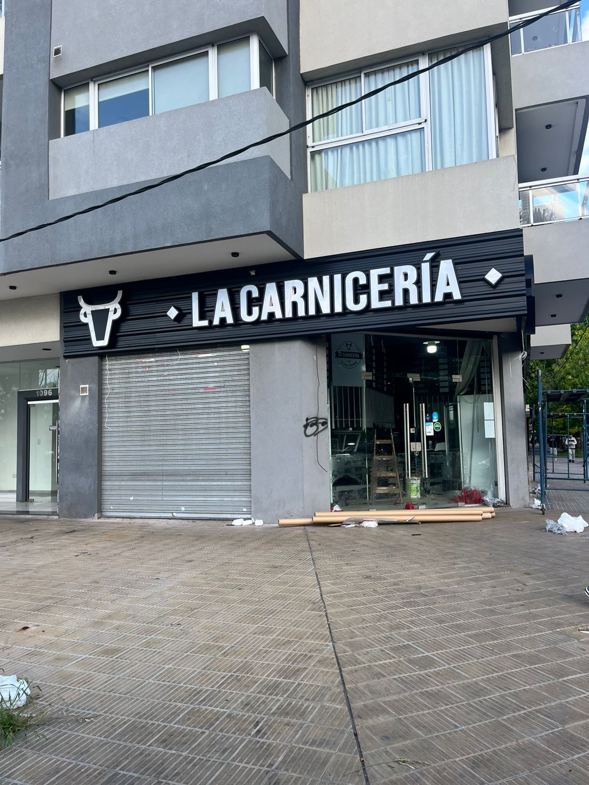 Fachada de carnicería