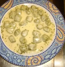 piatto tipico di gnocchi