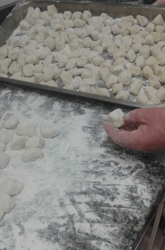 gnocchi fatti a mano