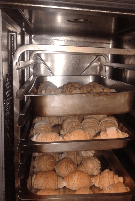 cottura di prodotti da forno