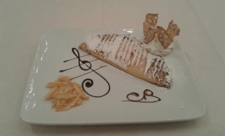 dolce preparato con agrumi locali biologici