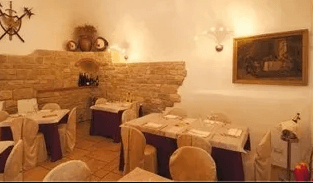 sala del ristorante tipico trentino