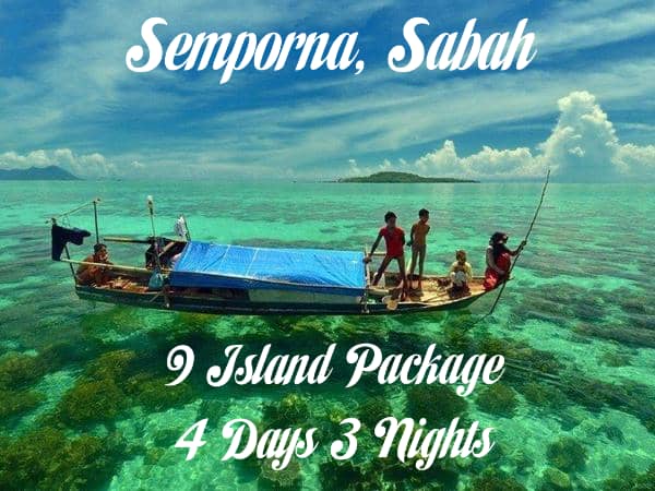 semporna package sabah tour murah pakej sabah