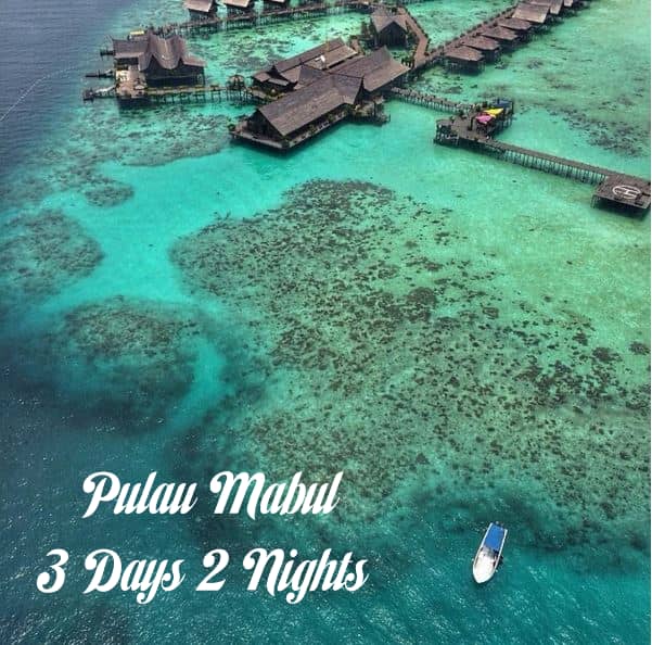 semporna pakej sabah tour package islands bohey dulang mabul