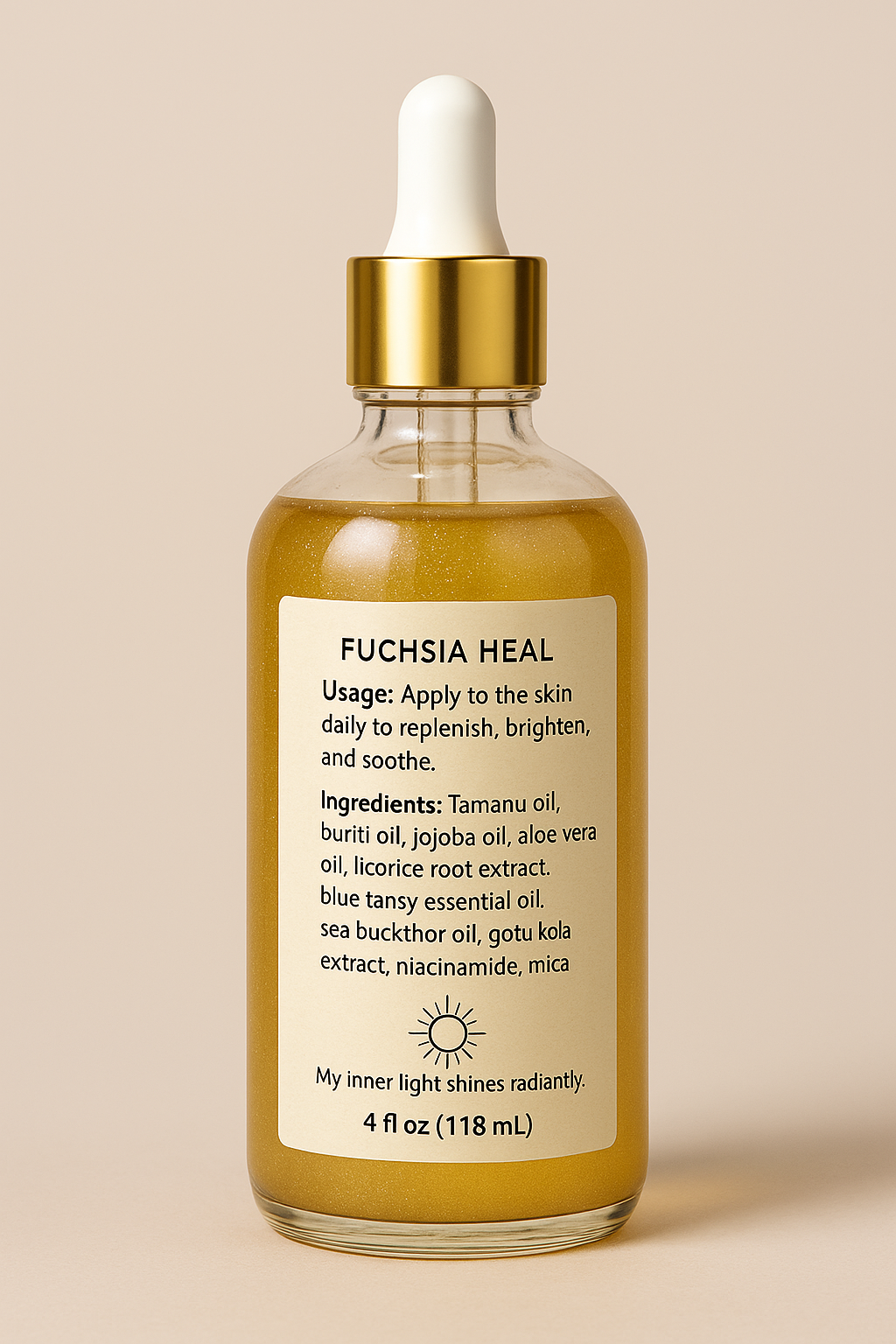 Fuchsia Heal: Divine Glow Repair Oil