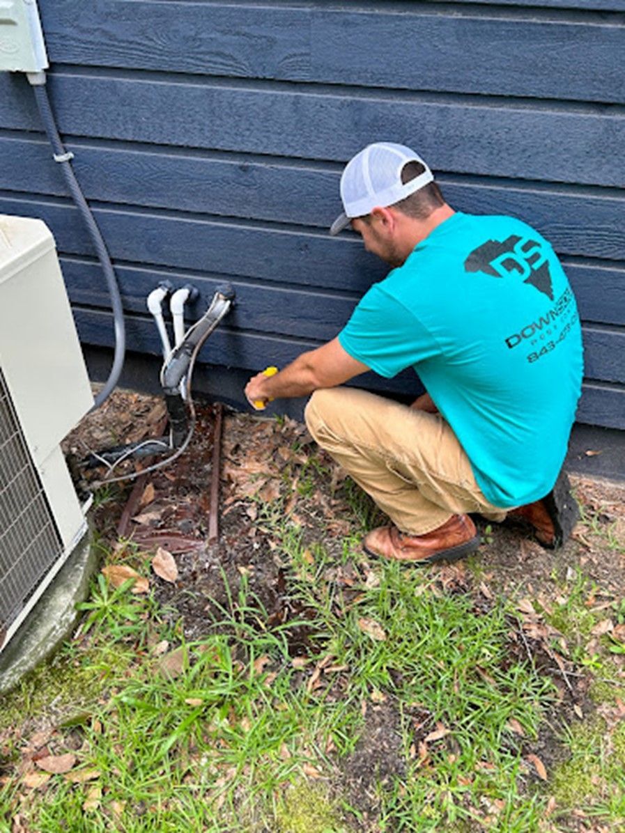 A Man Wearing a Teal Shirt - Ridgeland, SC - Down South Pest Control
