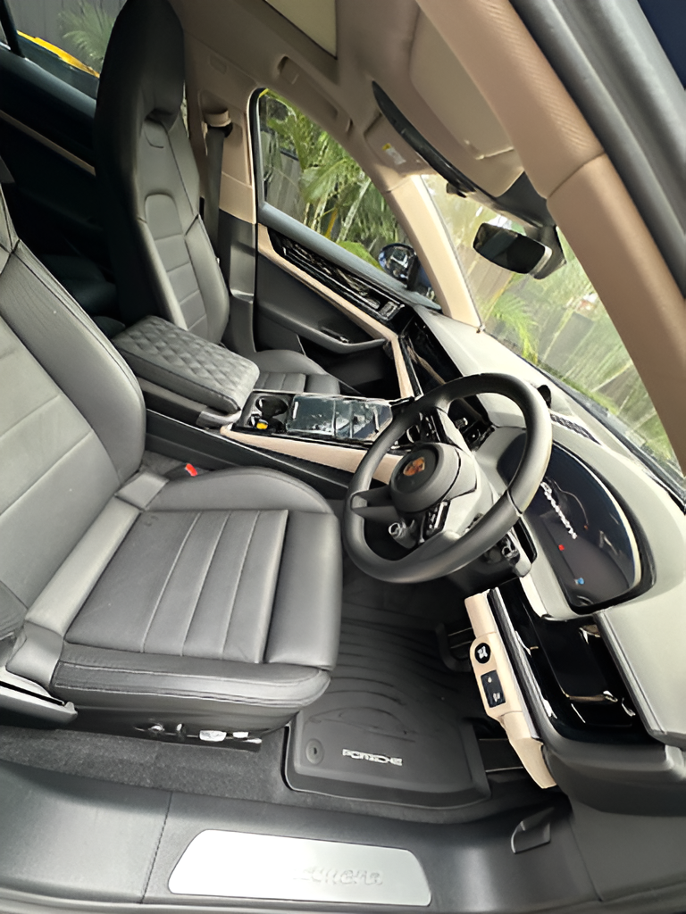 Interior of a Porsche Panamera — Mobile Club Car Cleaning in Earlville, QLD