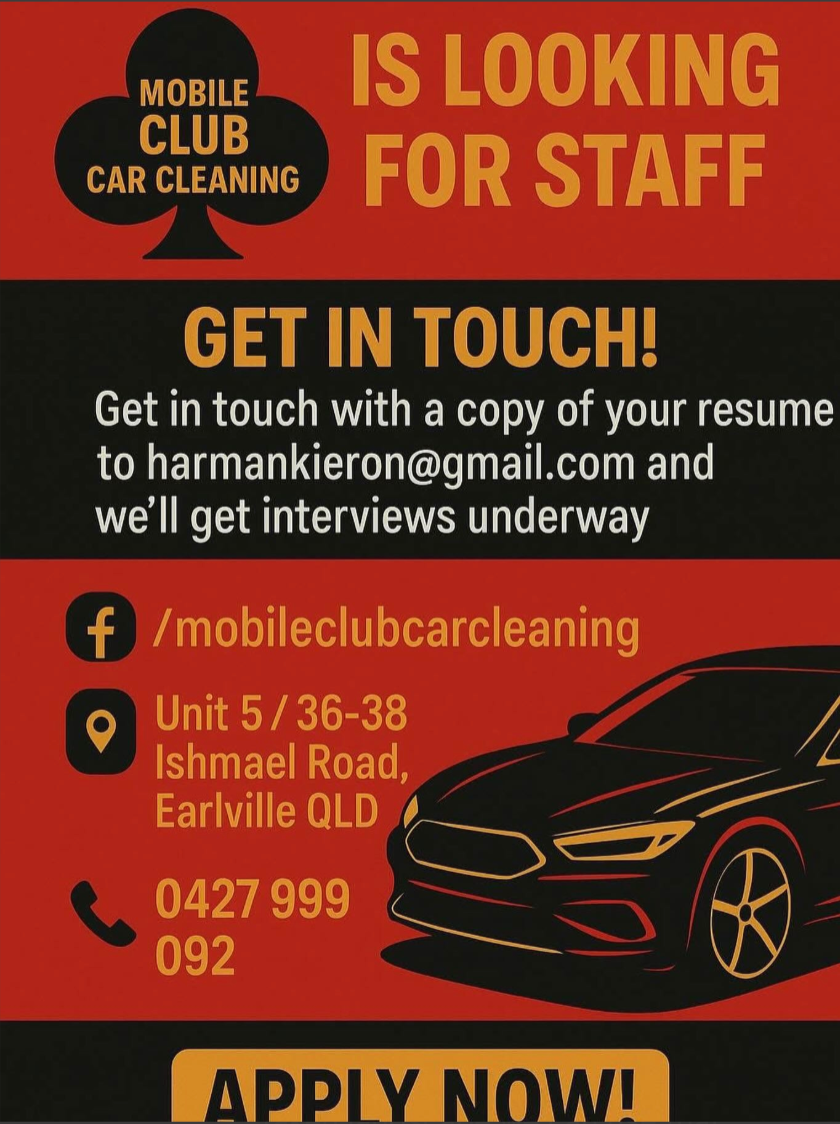 A Man Stands Beside a Black Volvo Suv in a Garage — Mobile Club Car Cleaning in Earlville, QLD