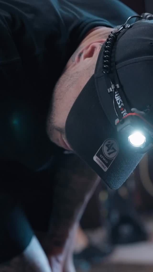 Person Wearing a Headlamp — Mobile Club Car Cleaning in Earlville, QLD