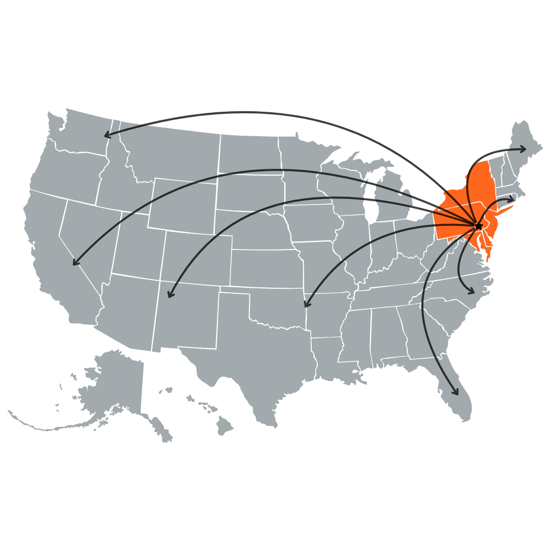 service area map