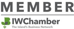 The logo for the island 's business network is a member of the island 's business network.