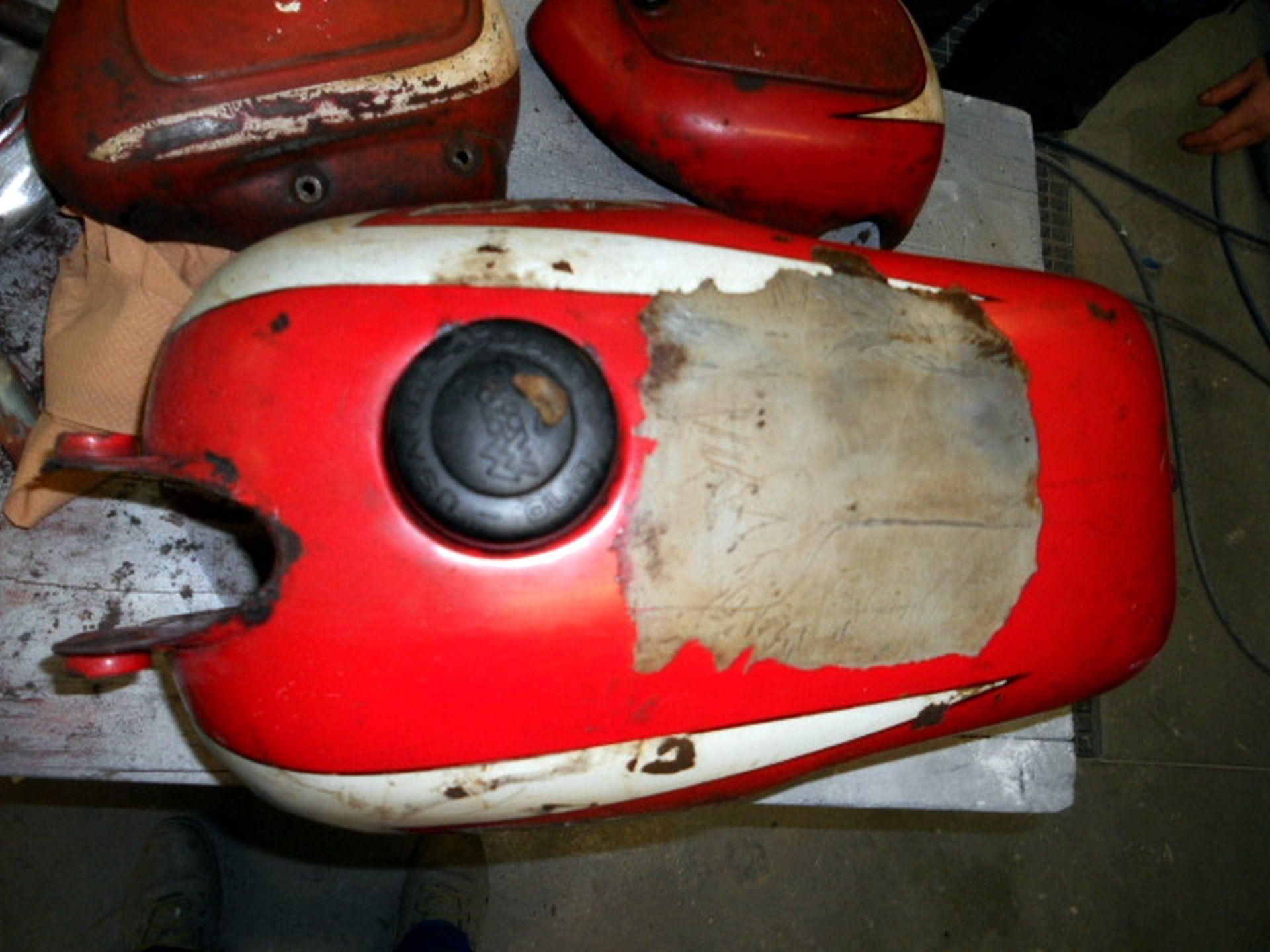 Restauro moto Morini