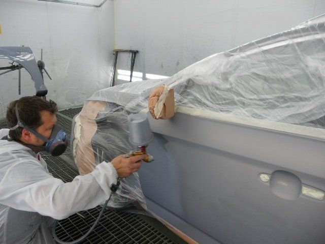 riparazione di un veicolo