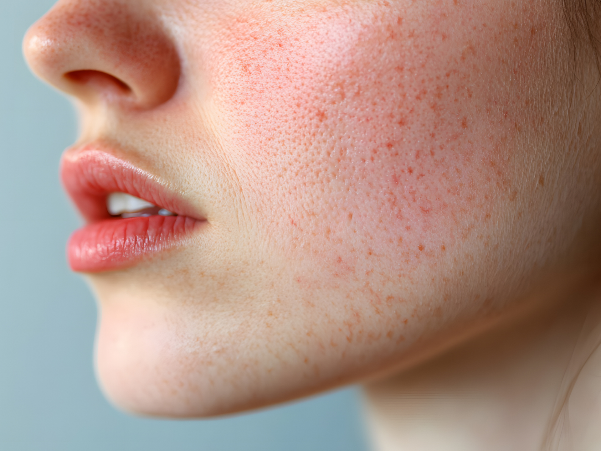 Rosacée / Varicosités –Zone moyenne