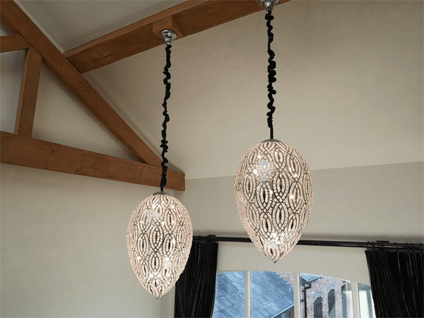 glass lighting ornaments