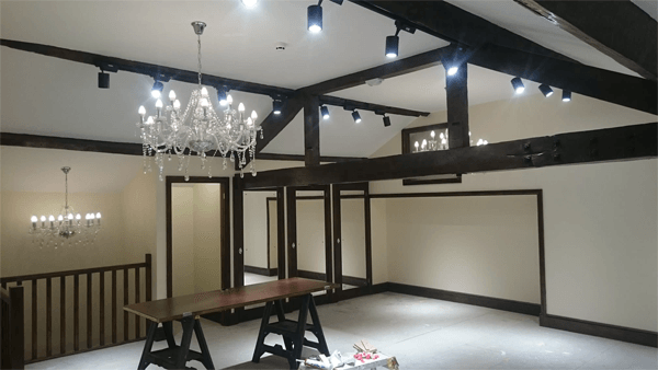 modern lighting installations