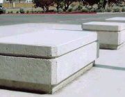 concrete bench
