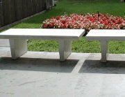 concrete bench