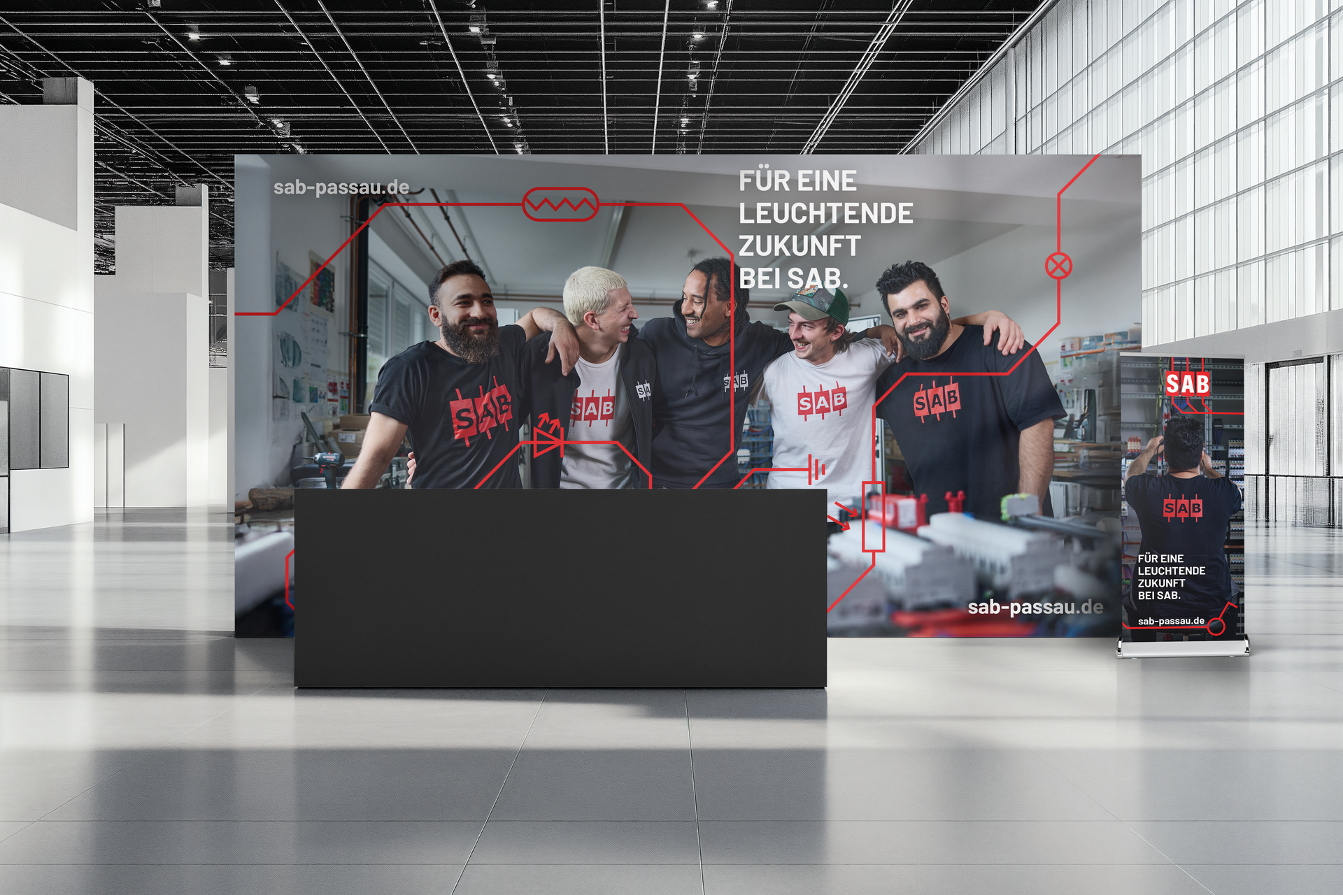 SAB Anetzberger Messestand