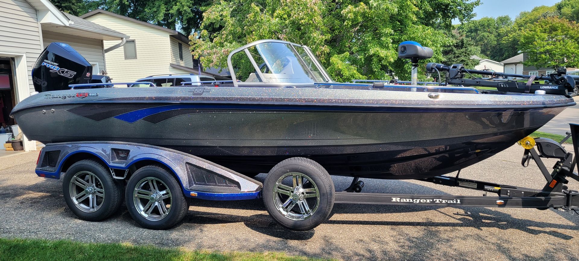 Side View of Ranger Boat