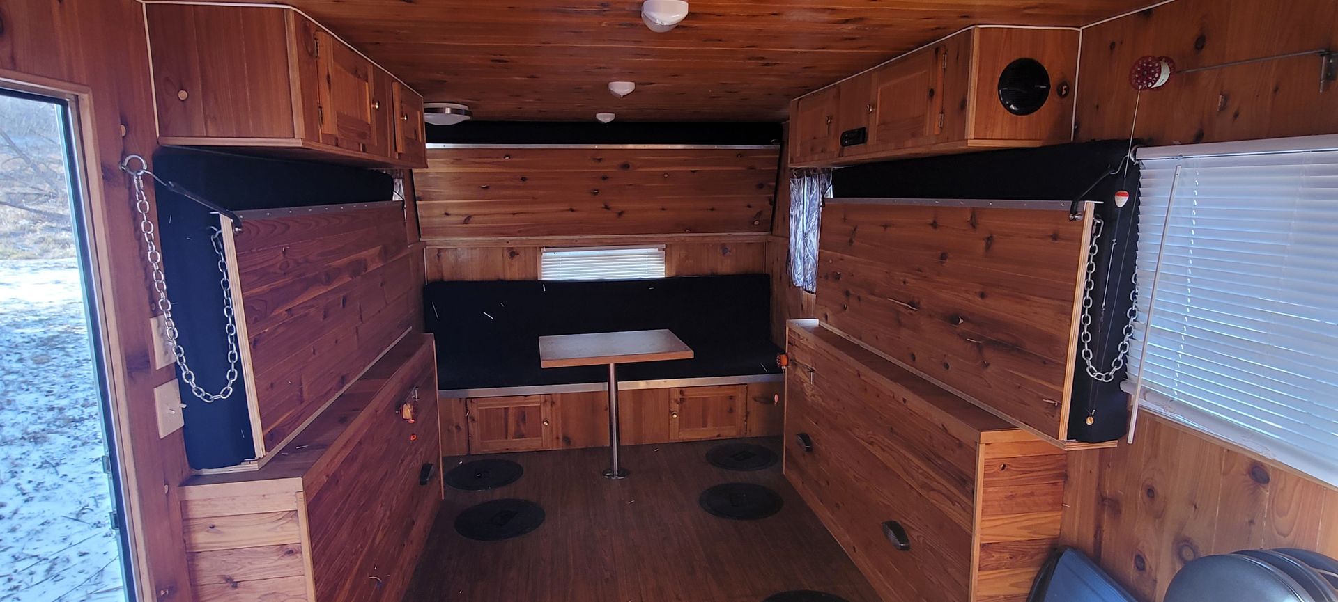 big ice houses you can rent on Lake Minnetonka