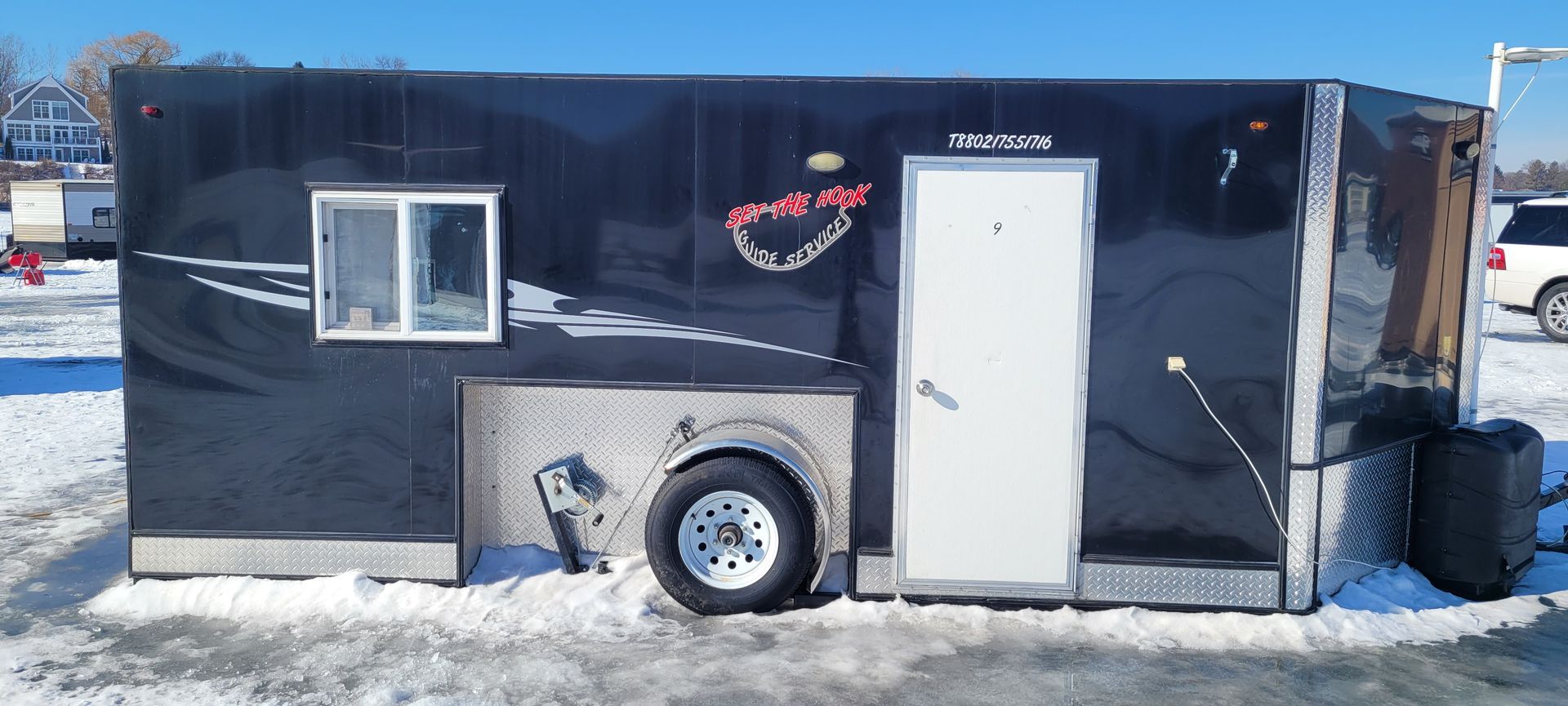 fish houses to rent Lake Minnetonka