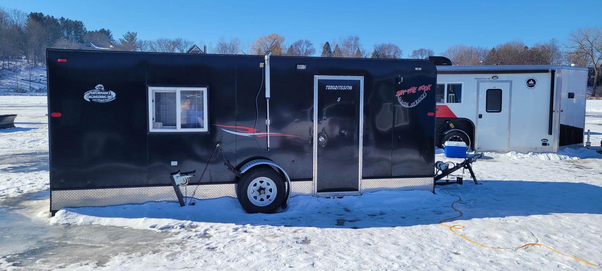 Lake Minnetonka fish house rentals