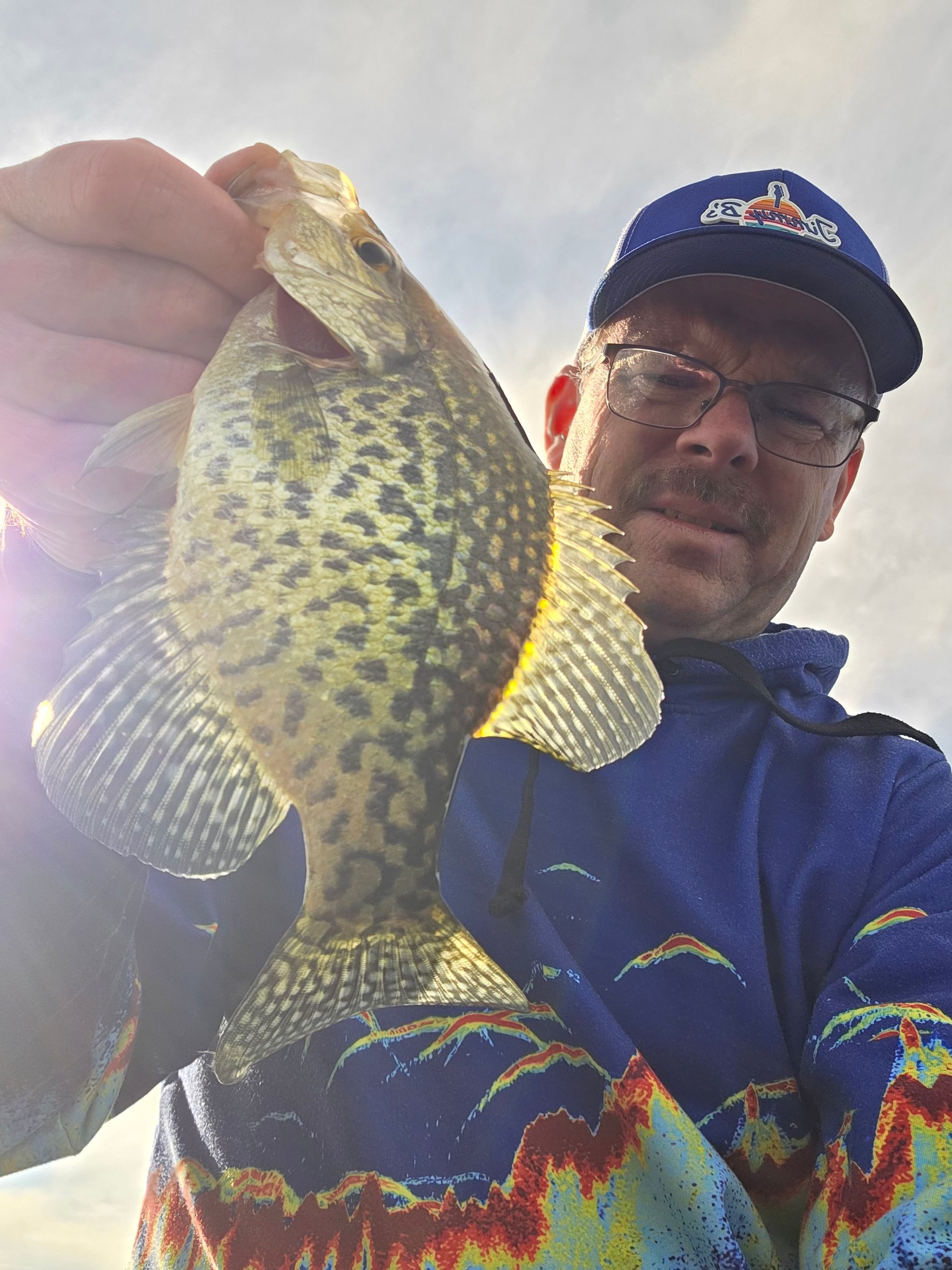 Lake Minnetonka crappie that was caught today on a jig and plastic minnow bait.