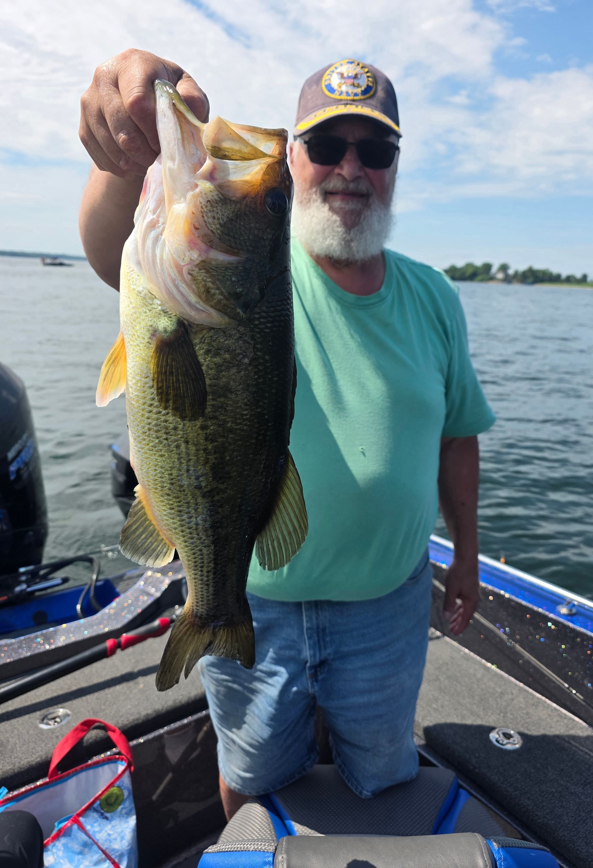 big largemouth bass from Lake Minnetonka