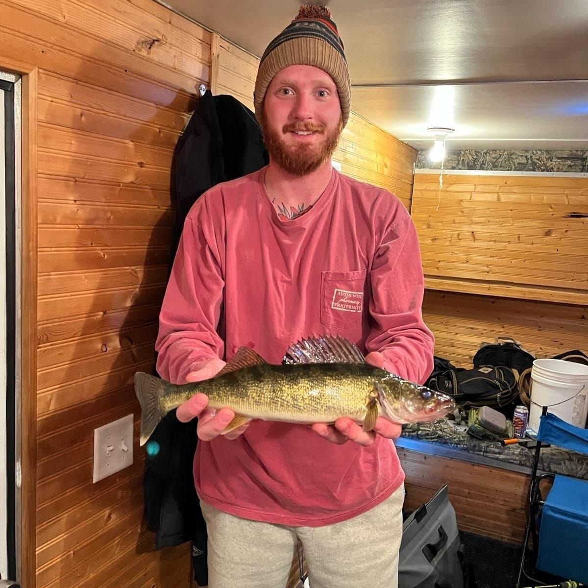 walleye ice fishing