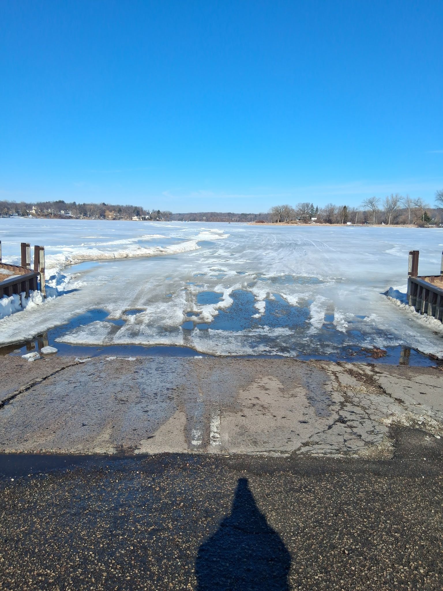 ice fishing season is over on Lake Minnetonka