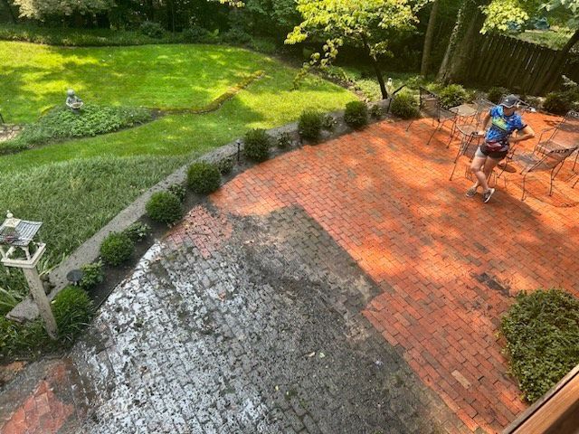 Monster Power Washing Paver Deck Cleaning