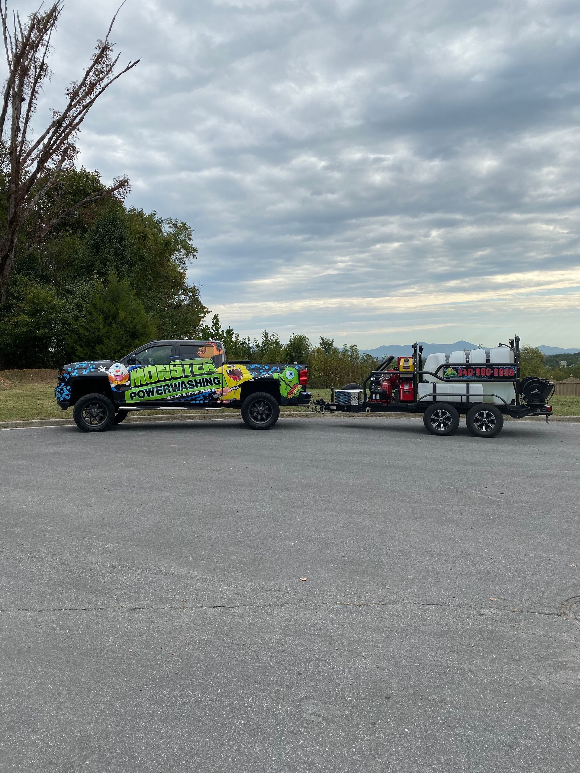 Monster Power Washing Roof Cleaning
