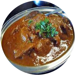 Goat meat curry