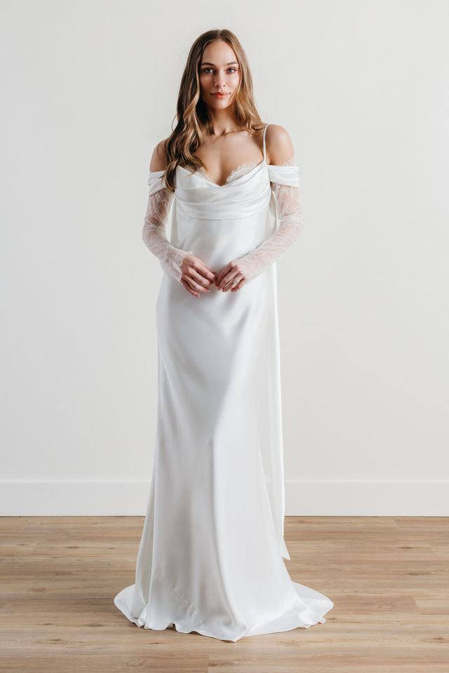 Rebecca Ingram Jett Leigh Sheath Wedding-Dress