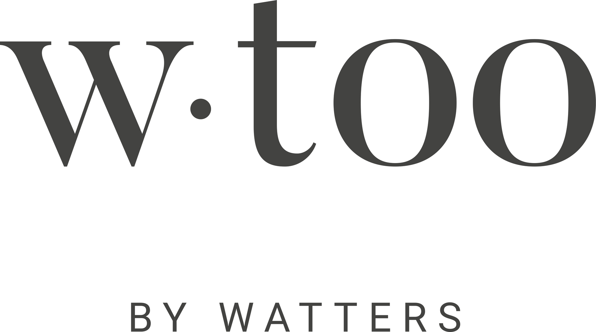 The word watters is on a white background