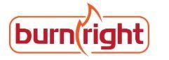 Burn right logo