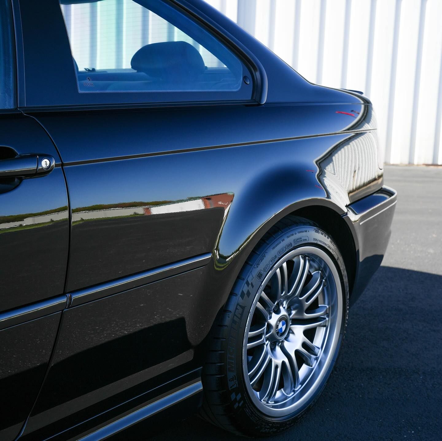 Porsche installation of clear bra