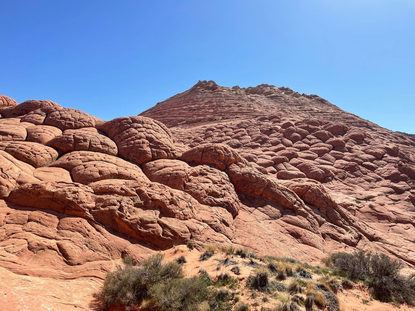A picture of the Bubble Rock in Grand Staircase-Escalante National Monument, Utah.