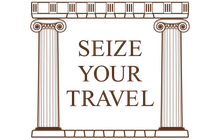 The logo of the Travel Agency, Seize Your Travel LLC.