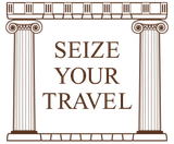 The logo of the Travel Agency, Seize Your Travel LLC.