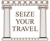 The logo of the Travel Agency, Seize Your Travel LLC.