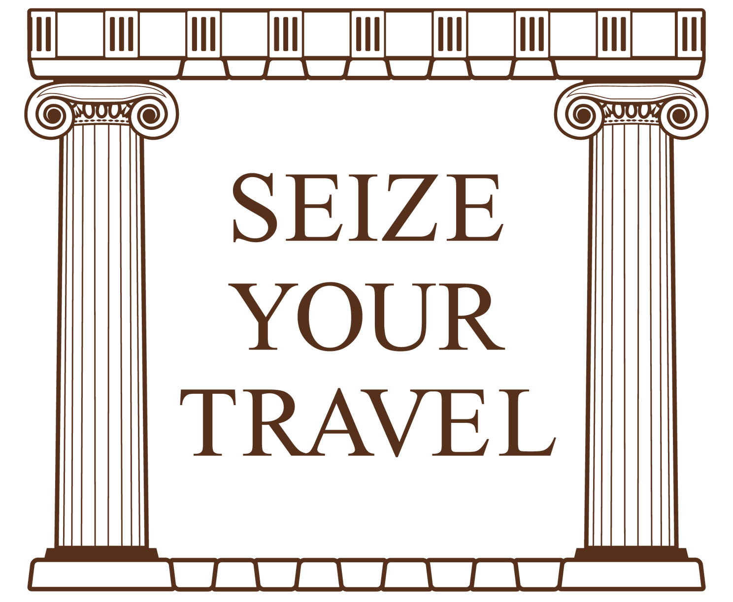 The logo of the Travel Agency, Seize Your Travel LLC.