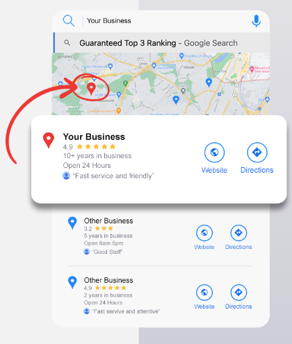 Local SEO & Google Business Profile Optimization - Rank in the Top 3 with Beholder. Start now!