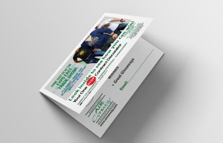 a card with a picture of a police officer on it