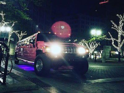 pink hummer limo