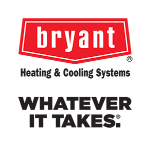 Bryant Heating & Cooling Systems logo with slogan
