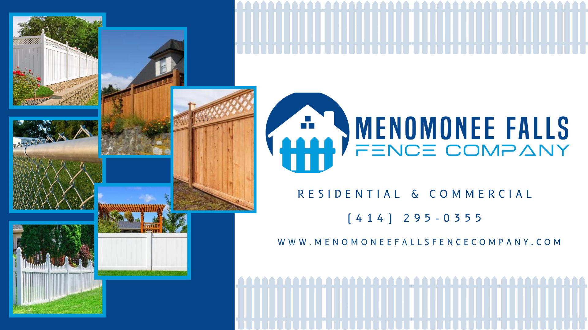 Menomonee Falls Fence Company Fence Installation & Repair Wood