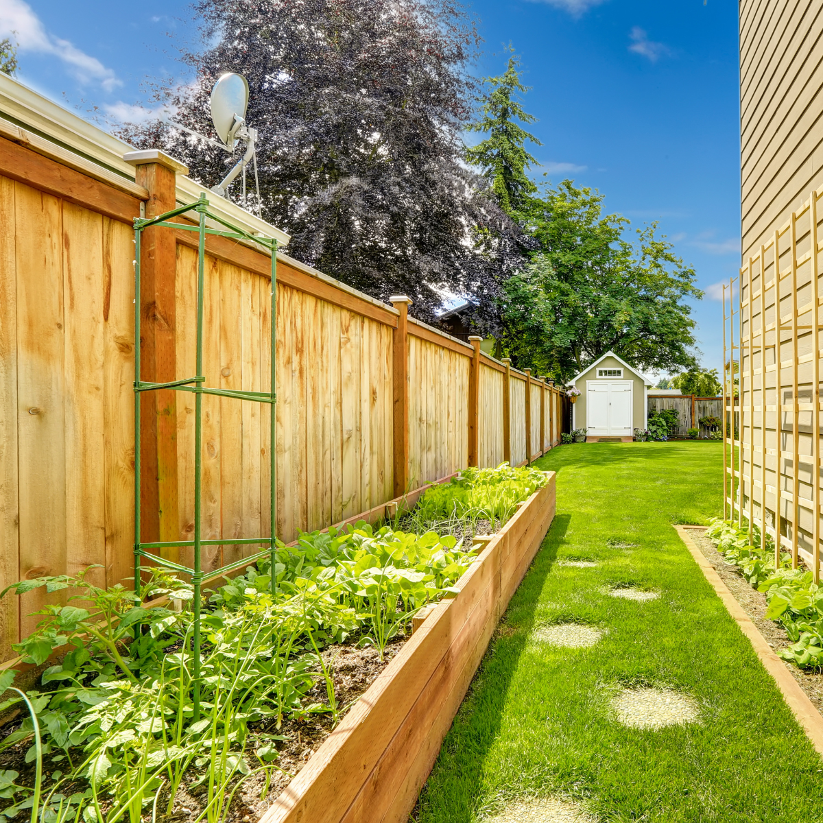 How close to a property line can you install a fence