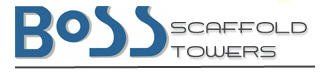 Boss scaffold tower logo